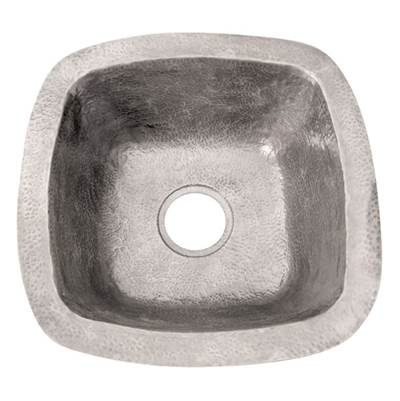 Barclay Trent Drop In Bar Sink - 18" - Hammered in Pewter