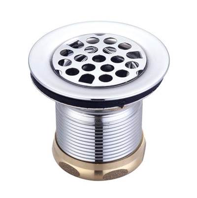 Barclay Bar Sink Drain - 2" Grid Strainer in Polished Chrome