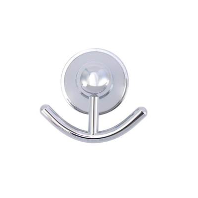 Barclay Gleason Double Robe Hook in Polished Chrome
