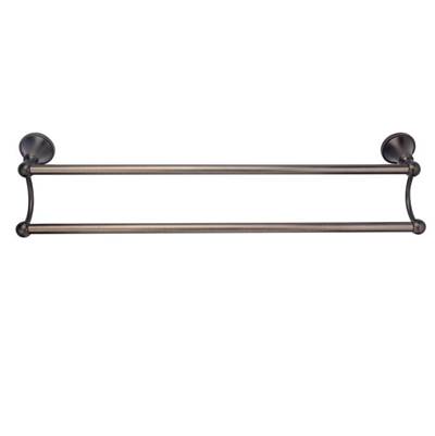 Barclay Gleason Double Towel Bar - 18" in Oil Rubbed Bronze