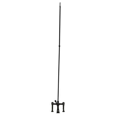 Barclay Elephant Spout - 6" Mounts, 62" Riser, Metal Lever Handle in Matte Black