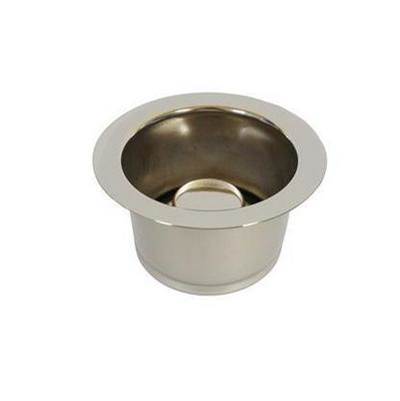 Barclay 3-1/2" Extra Deep Garbage Disposer Flange in Polished Nickel
