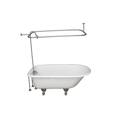 Barclay Roll Top Tub Kit - 54" - Filler & Shower Unit - Supplies & Drain