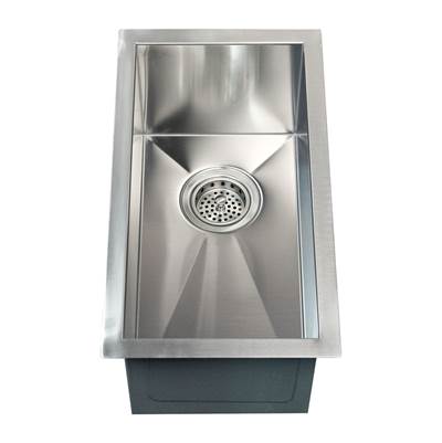 Barclay Ophelia 15" Undermount Prep Sink - Narrow in Stainless Steel