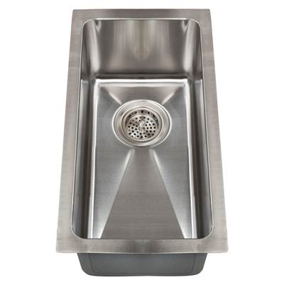 Barclay Paule 11" Undermount Prep Sink - Narrow in Stainless Steel