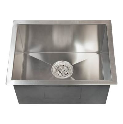 Barclay Sabrina 20" Undermount Prep Sink - Rectangular in Stainless Steel