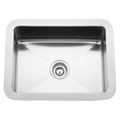 Barclay Uberto 21" Undermount Prep Sink in Stainless Steel