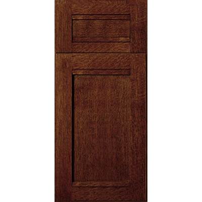 Bertch Wicker Park Wall Cabinet in Brindle