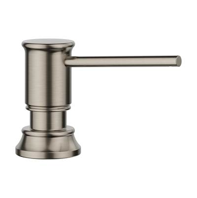 Blanco Empressa Soap Dispenser in Satin Platinum