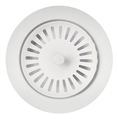 Blanco Disposal Flange - Stainless Steel in White