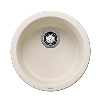 Blanco Rondo 18" Dual Mount Undermount Bar Sink in Soft White