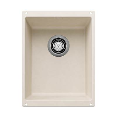 Blanco Precis Silgranit 13" Undermount Bar Sink in Soft White