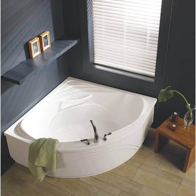 Bain Ultra Thalassa Sensation Corner Air Bathtub in White