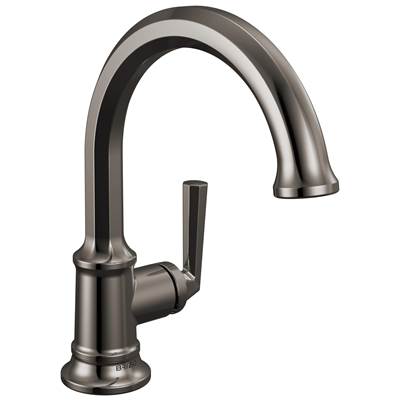 Brizo Beauclere™ Single Hole Bathroom Faucet - 1.2 GPM in Brilliance Black Onyx