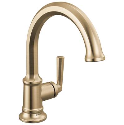 Brizo Beauclere™ Single Hole Bathroom Faucet - 1.2 GPM in Luxe Gold