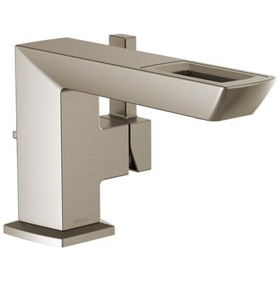 Brizo Vettis® Single Hole Bathroom Faucet - Open-Flow Spout - 1.2 GPM in Luxe Nickel