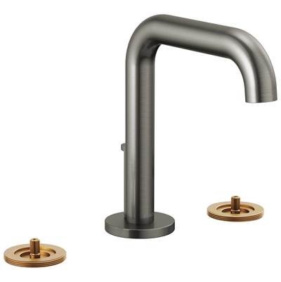 Brizo Litze® Widespread Bathroom Faucet - High Spout - Less Handles - 1.2 GPM in Luxe Steel