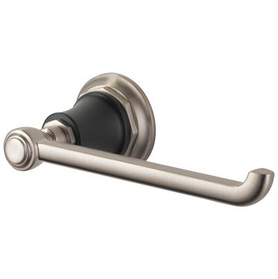 Brizo Rook® Toilet Paper Holder in Luxe Nickel/Matte Black