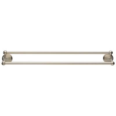 Brizo Traditional Double Towel Bar - 24" in Brushed Nickel