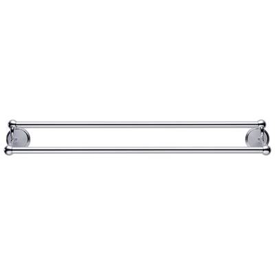 Brizo Traditional Double Towel Bar - 24" in Chrome