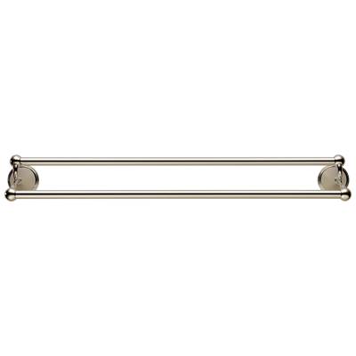 Brizo Traditional Double Towel Bar - 24" in Polished Nickel