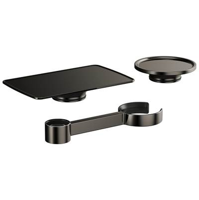 Brizo Kintsu® Tub Filler Accessories in Brilliance Black Onyx