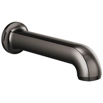 Brizo Kintsu® Non-Diverter Tub Spout in Brilliance Black Onyx