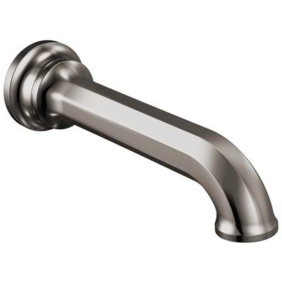Brizo Beauclere™ Tub Spout in Brilliance Black Onyx