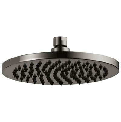 Brizo Allaria™ 8" Raincan Shower Head - 2.5 GPM in Brilliance Black Onyx