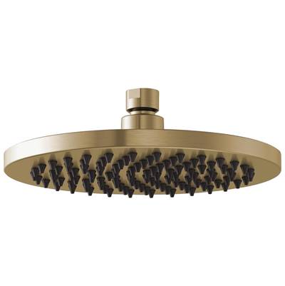 Brizo Universal Showering 8" Raincan Shower Head - 2.5 GPM in Luxe Gold