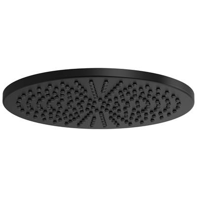 Brizo Universal Showering 12" Raincan Shower Head - 2.5 GPM in Matte Black