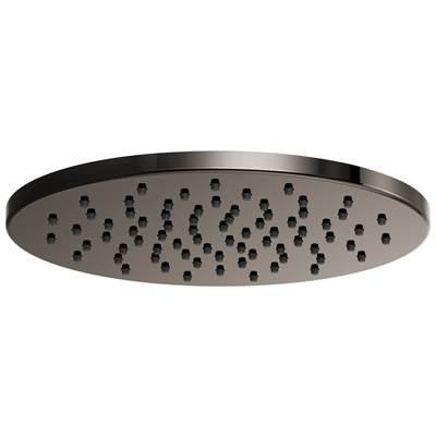 Brizo 12" Raincan Shower Head - 1.75 GPM in Brilliance Black Onyx