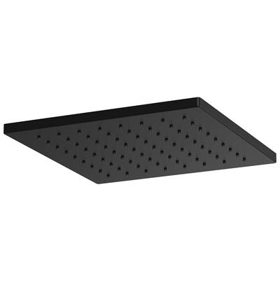Brizo Universal Showering 12" Linear Square Raincan Shower Head - 1.75 GPM in Matte Black