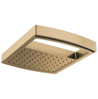 Brizo Kintsu® 14'' Dual Waterway Raincan Shower Head - Multi-Function - 1.75 GPM in Luxe Gold