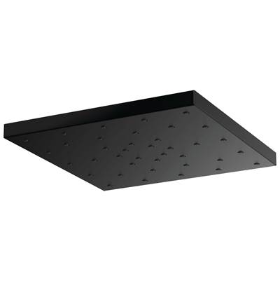 Brizo Universal Showering 14" Linear Square H2OKinetic Raincan Shower Head - 2.5 GPM in Matte Black