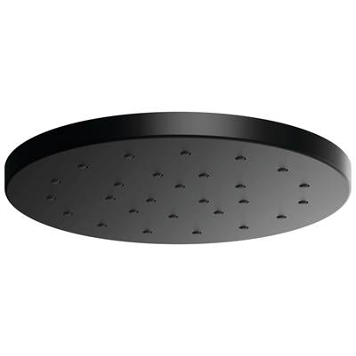 Brizo Universal Showering 14'' Linear Round Raincan Shower Head - 1.75 GPM in Matte Black