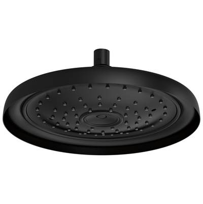 Brizo Universal Showering 11" Classic Round Raincan Showerhead - 1.75 GPM in Matte Black