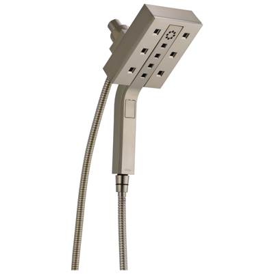 Brizo Universal Showering Hand Shower - Linear Square Multi-Function - 1.75 GPM in Luxe Nickel