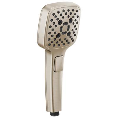 Brizo Universal Showering Linear Square Hand Shower - Multi-Function - 1.75 GPM in Brushed Nickel