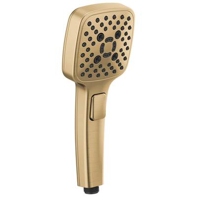 Brizo Universal Showering Linear Square Hand Shower - Multi-Function - 1.75 GPM in Luxe Gold