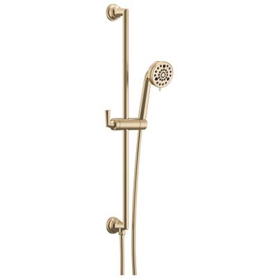 Brizo Beauclere™ Multi-Function Slide Bar Hand Shower - 1.75 GPM in Luxe Gold