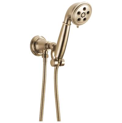 Brizo Rook Wall Mount Hand Shower - H2OKinetic Technology - 1.75 GPM in Luxe Gold