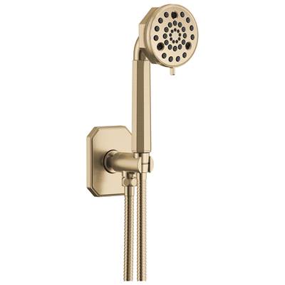 Brizo Beauclere Wall Mount Hand Shower - Multi-Function - 1.75 GPM in Luxe Gold