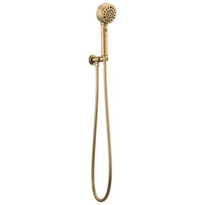 Brizo Invari® Wall Mount Handshower - H2OKinetic Multi-Function - 1.75 GPM in Luxe Gold