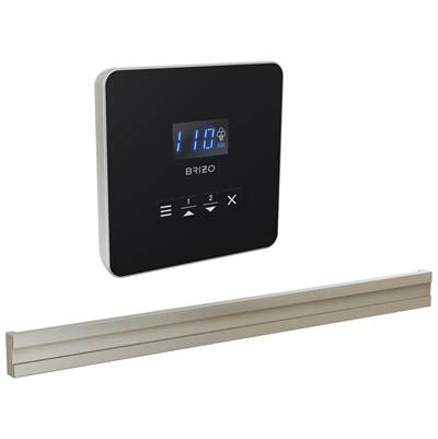 Brizo Other Steam Head - Square - Bilateral in Lumicoat Brushed Nickel