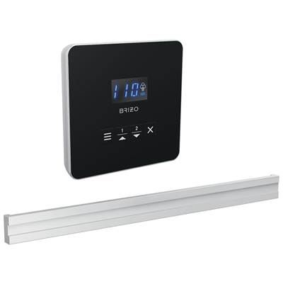 Brizo Square Bilateral Steam Head in Lumicoat Chrome