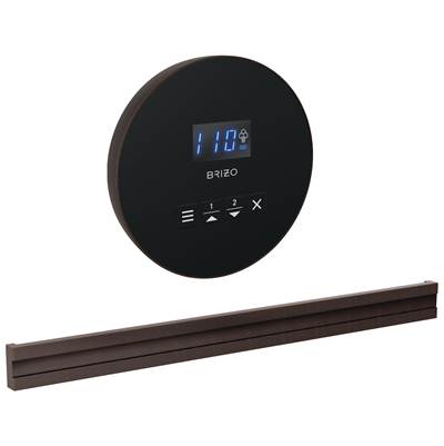 Brizo Round Bilateral Steam Head in Venetian Bronze