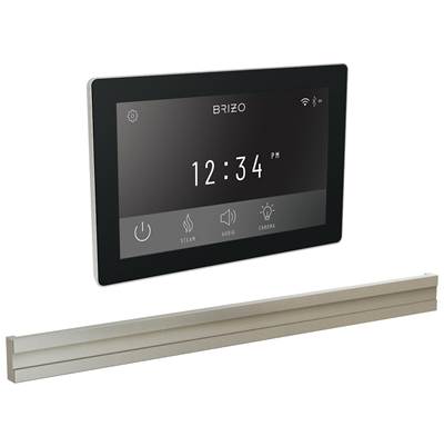 Brizo Digital Bilateral Steam Head in Lumicoat Brushed Nickel