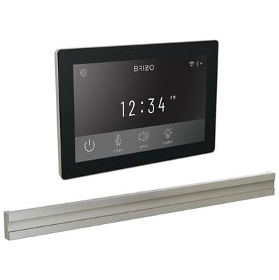 Brizo Digital Bilateral Steam Head in Lumicoat Luxe Nickel