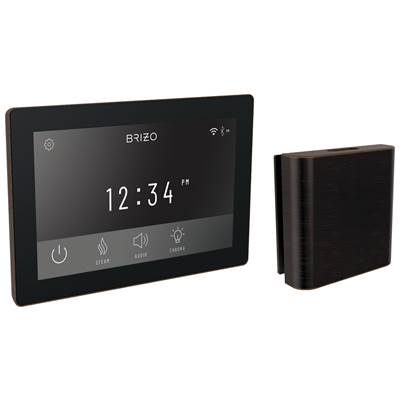 Brizo Other Digital + Square Steam Head in Venetian Bronze